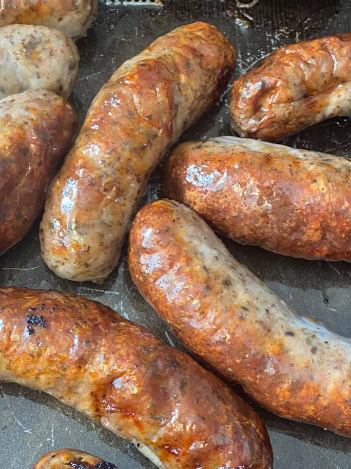 Gourmet traditional English sausages East Sussex the south of England